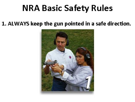 NRA Safety Rule 1