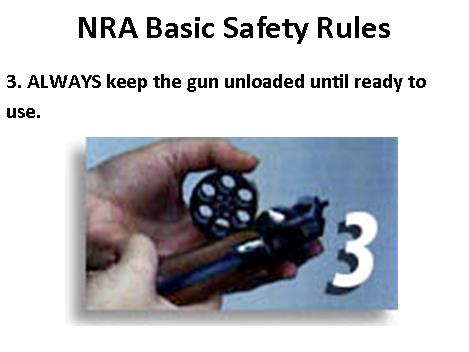 NRA Safety Rule 3